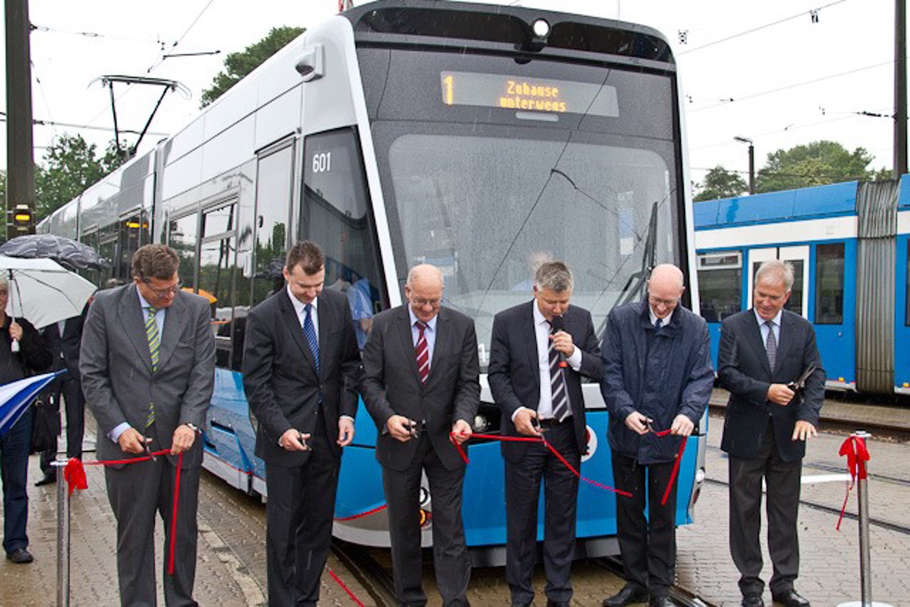 Bis Weihnachten gibt es 13 neue Straßenbahnen. Neue Gleise wird es in den nächsten fünf bis sechs Jahren nicht geben, kündigt RSAG-Vorstand Jochen Bruhn an.