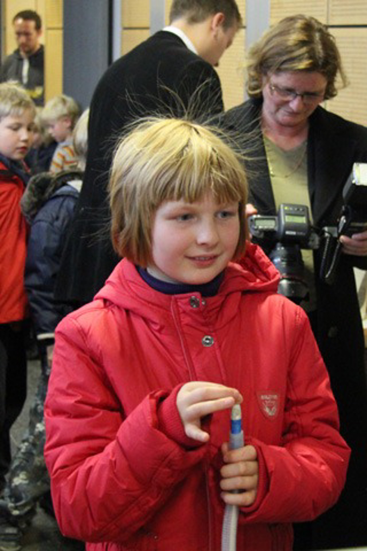 Elizabeth Wagner steht unter Strom
