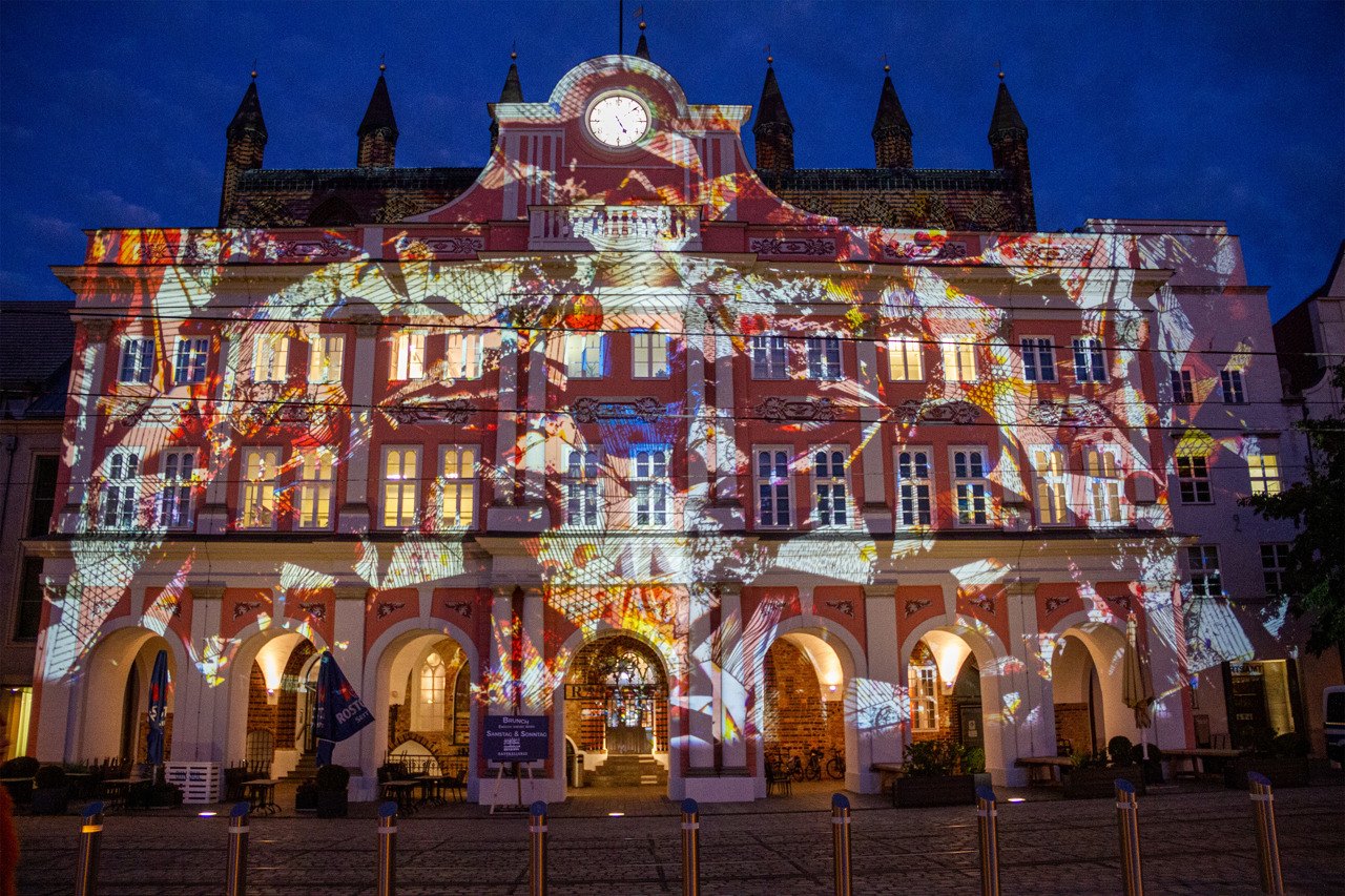 Rostocker Lichtwoche 2020, Rathaus