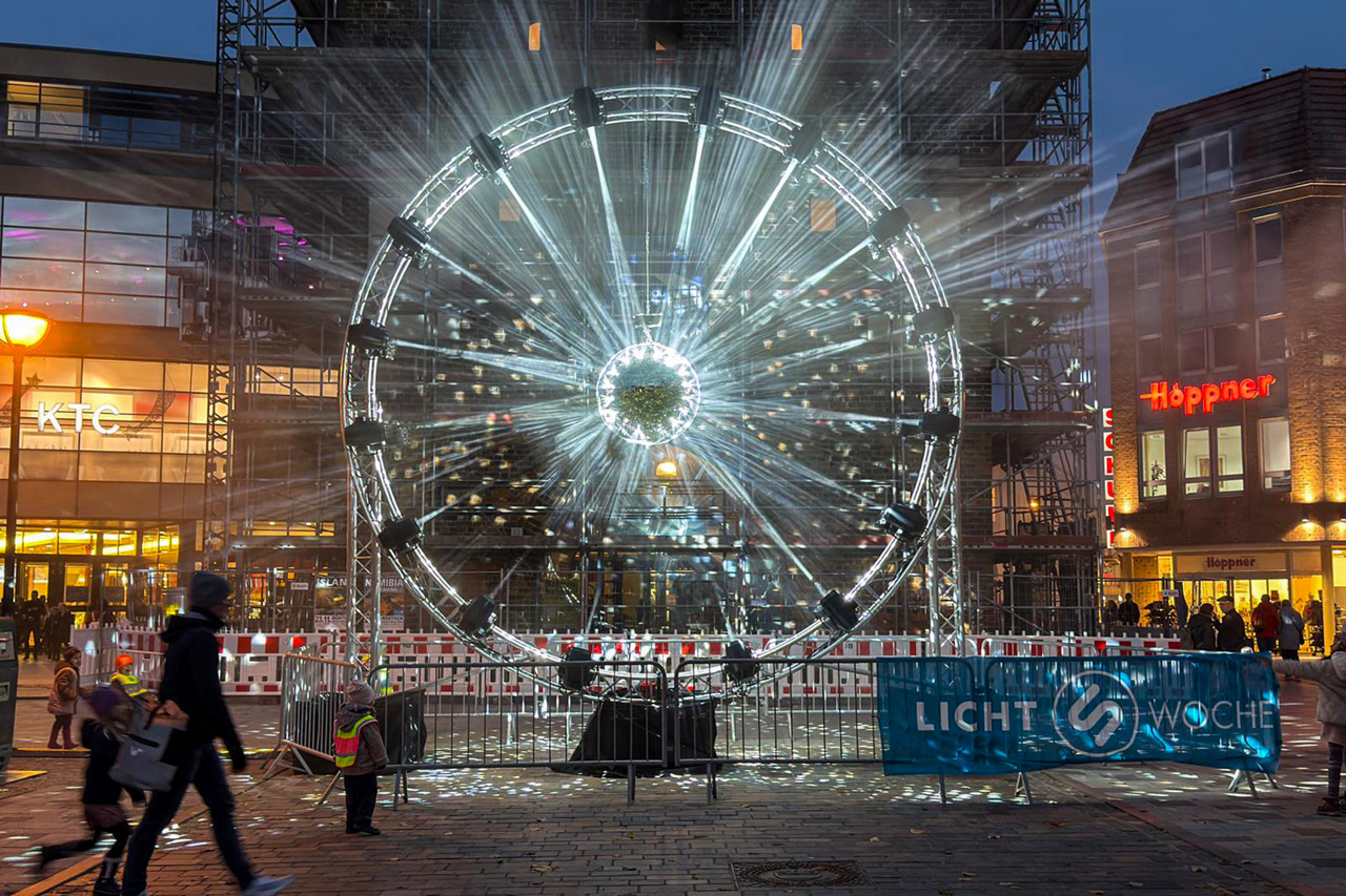 Lichtwoche Rostock 2025: Kröpeliner Tor