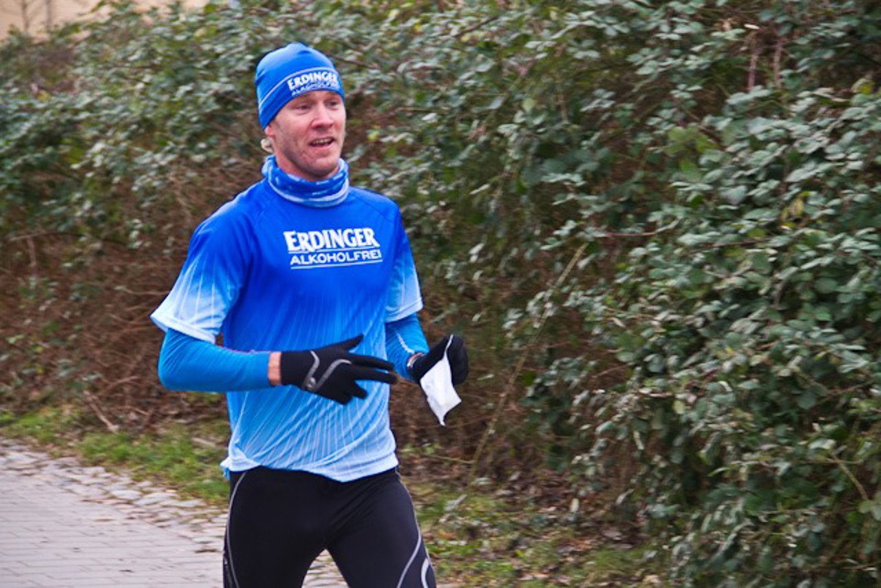 Michael Raelert beim Silvester-Neujahrslauf 2015 in Rostock