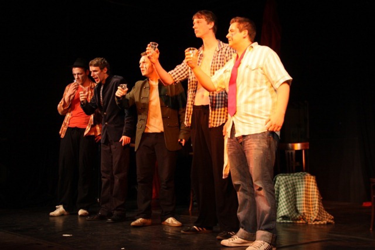 Daniel Kösling, Erik Malter, Frank Melz, Thomas Linke und David Hartwich