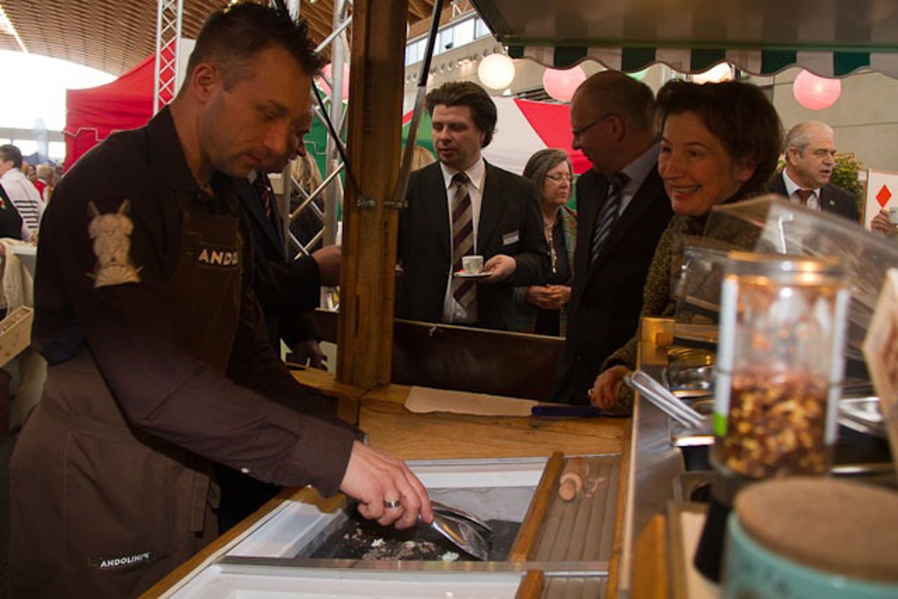 Eis vom Stein bei der Ostseemesse 2011