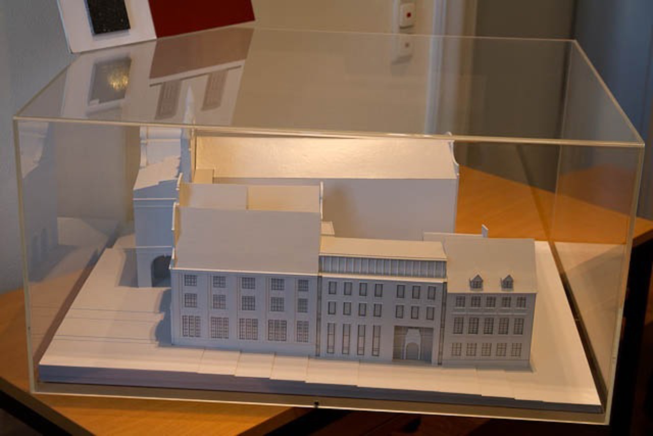 Modell, Rathaus Rostock