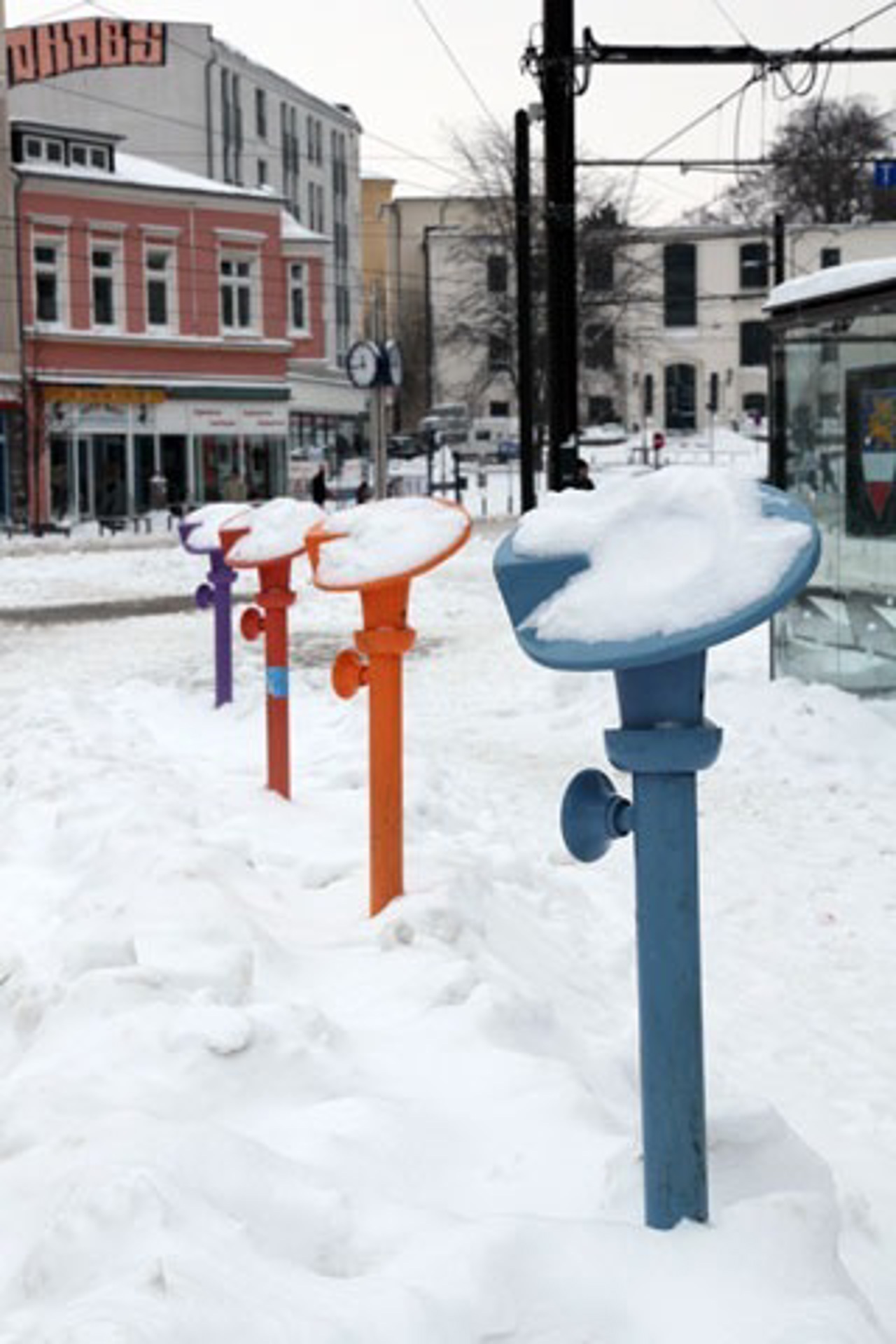 Doberaner Platz im Winter