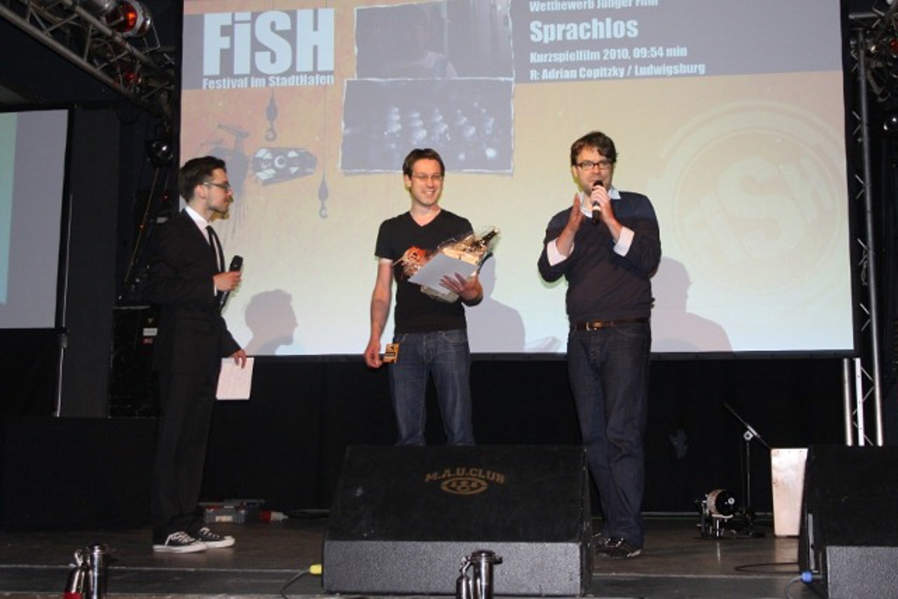 Der Förderpreis von Adobe geht an die Macher des Filmes "Sprachlos"