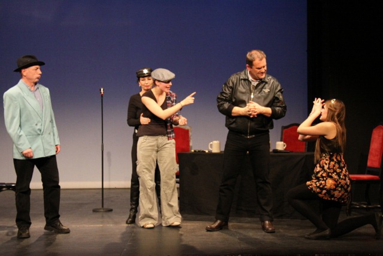 Toralf Vetter, Elke Krüger, Almut Holmer, Matthias Spehr und Julia Haugg