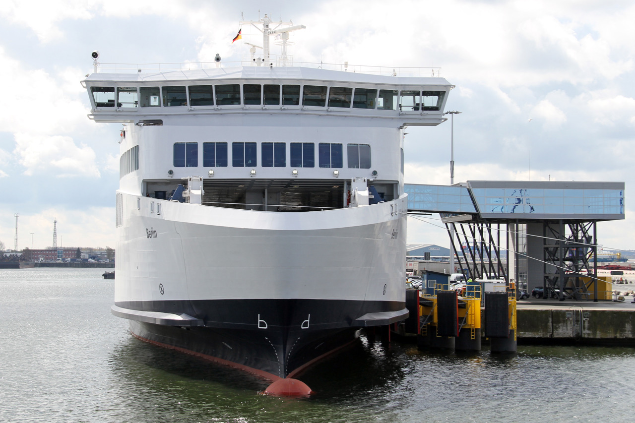 Fähre „Berlin“ der Scandlines-Reederei