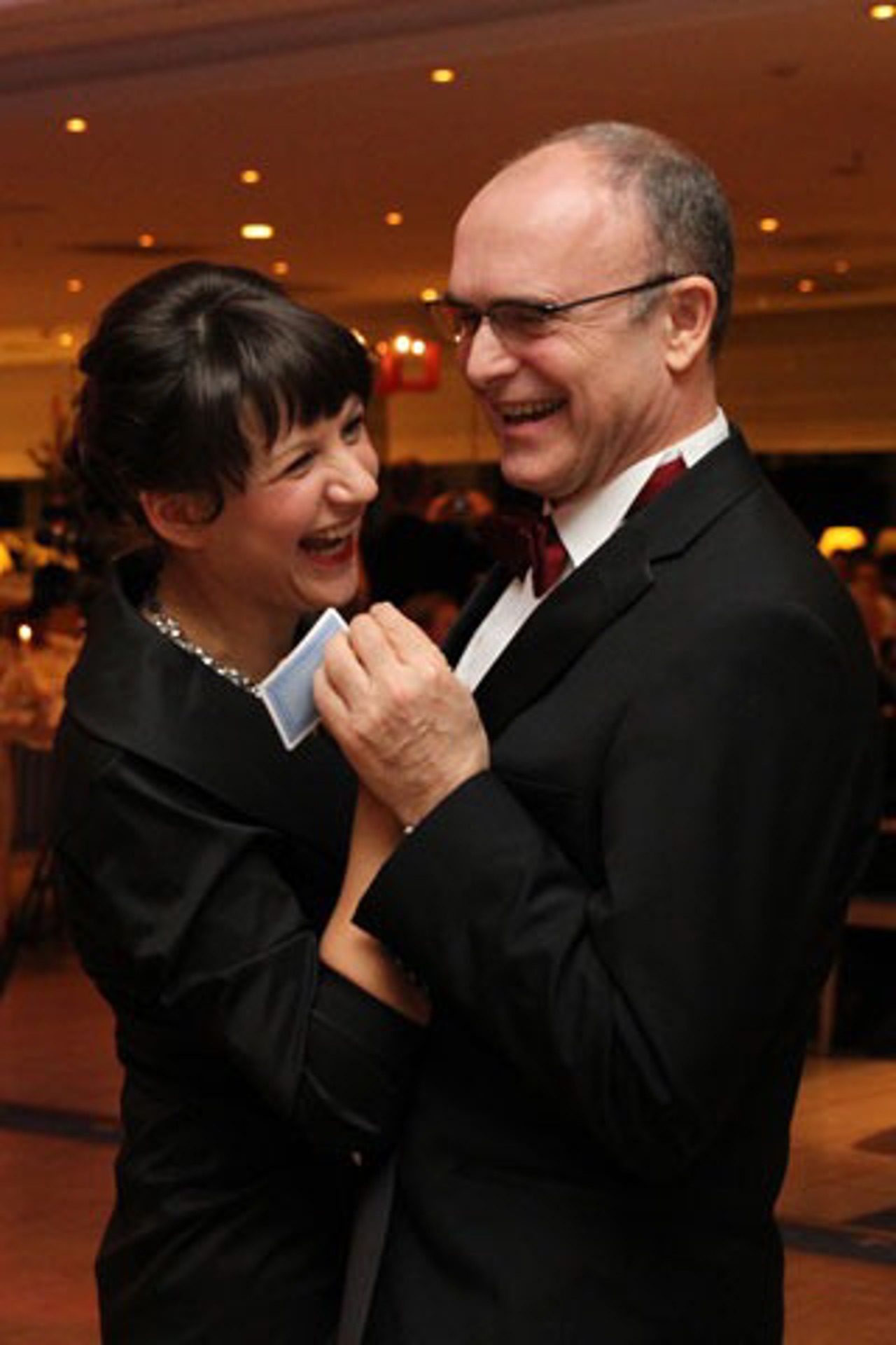 Erwin Sellering und Ehefrau auf dem Uniball