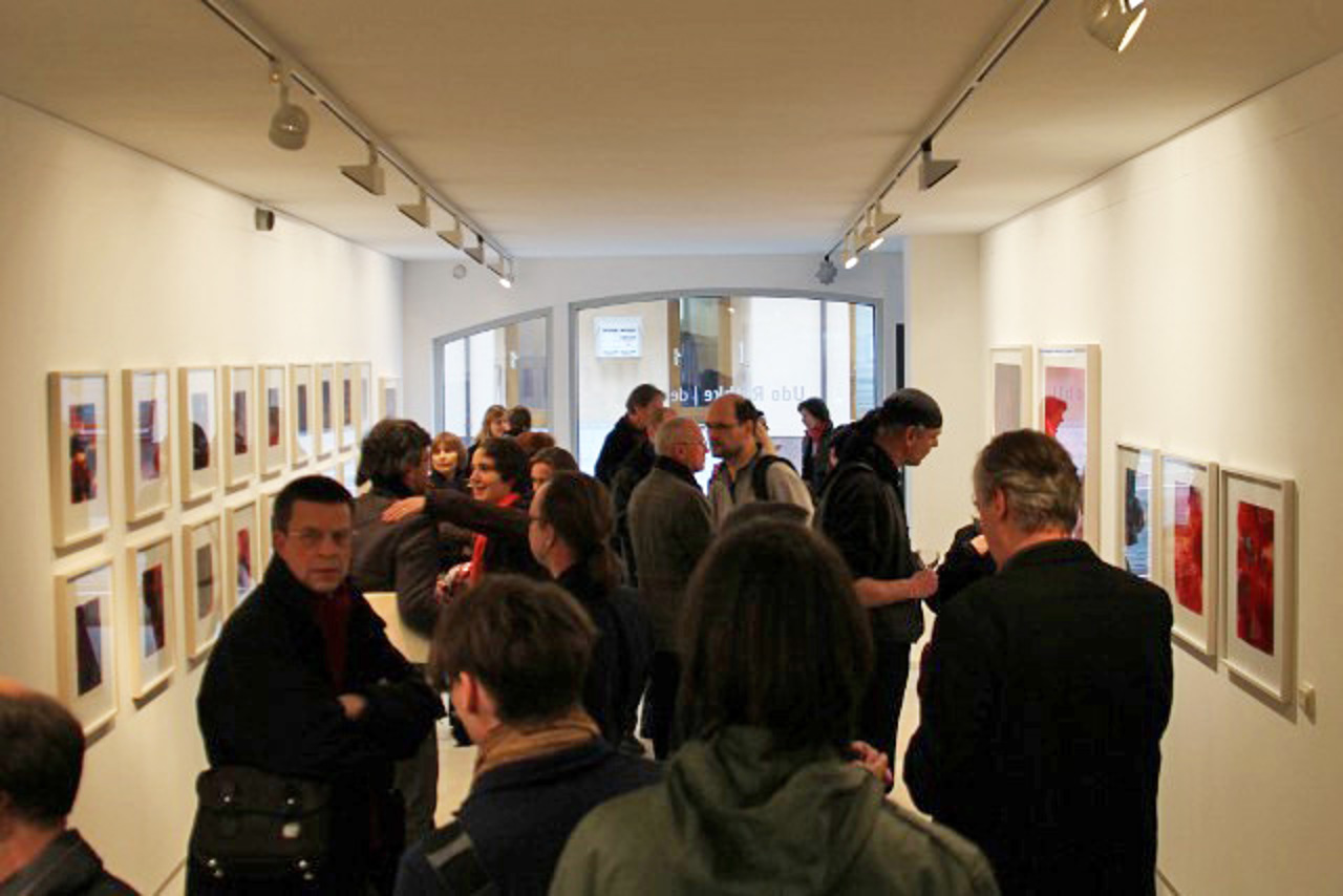 Eröffnung der Ausstellung "deluge" von Udo Rathke in der wolkenbank
