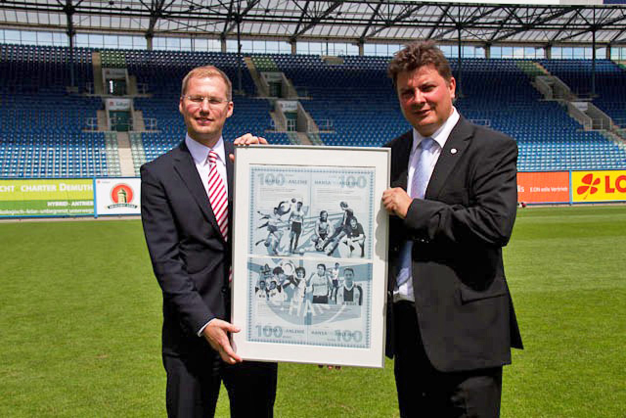 OSPA-Vertreter Karsten Pannwitt und Bernd Hofmann
