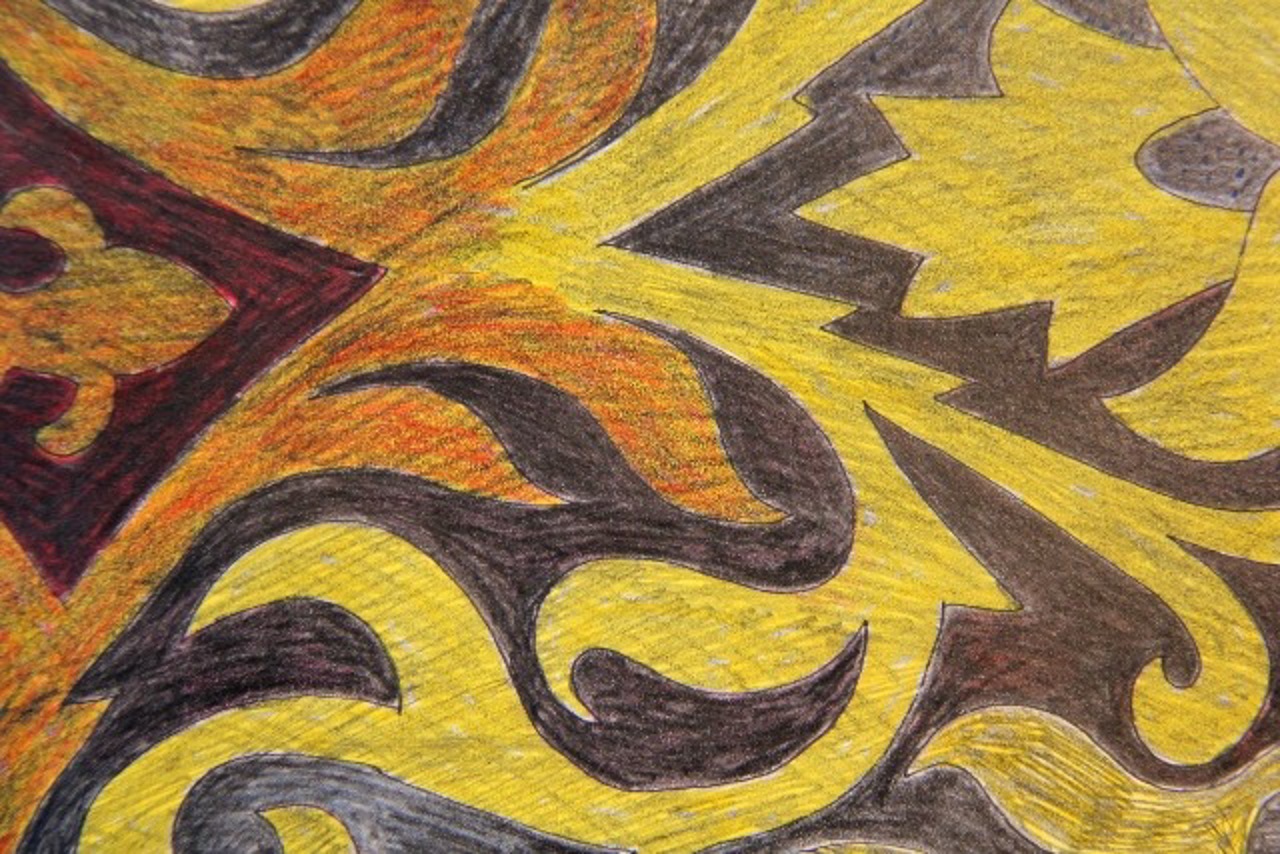 Detail aus einer Zeichnung von Juliane Laitzsch