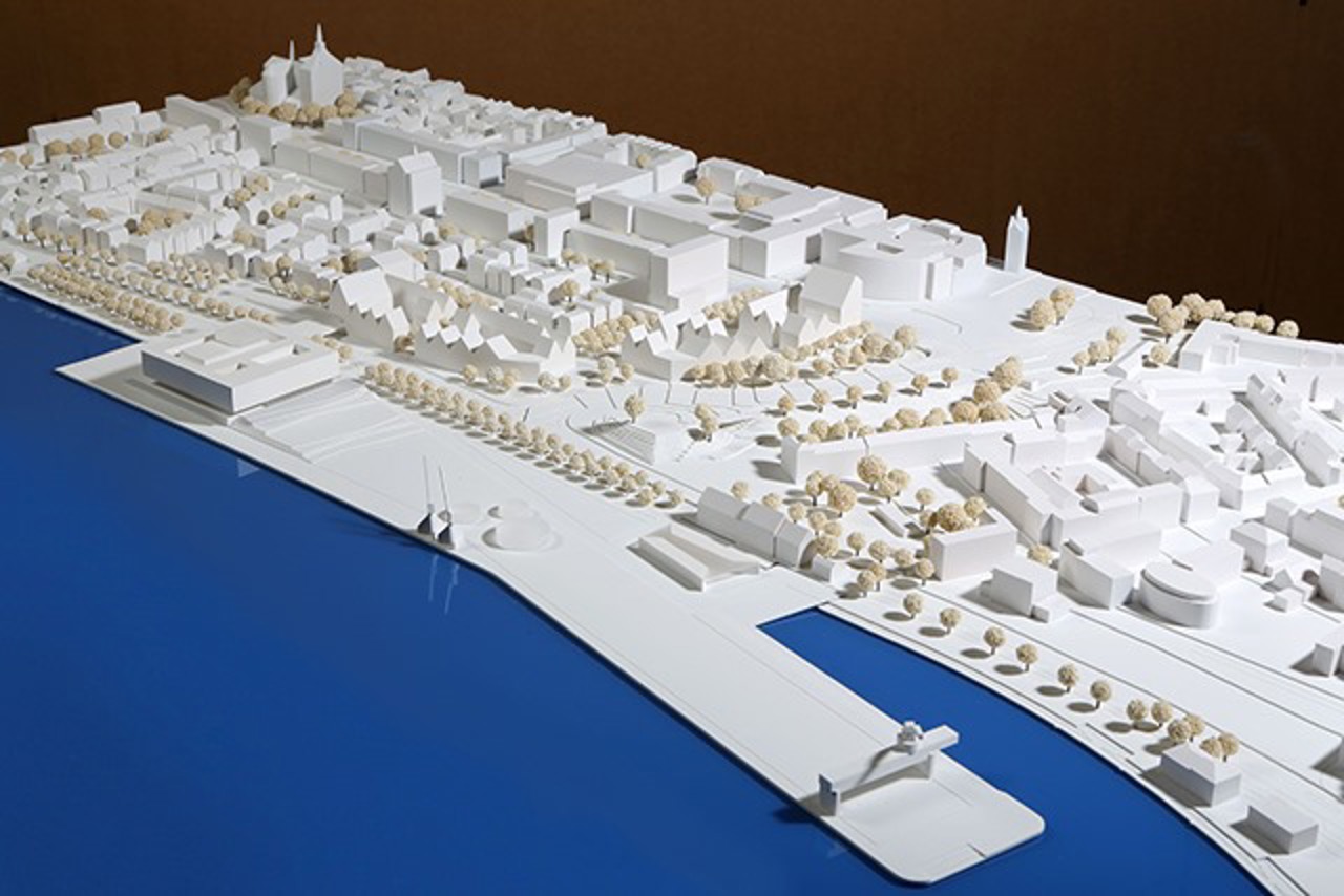 Theaterneubau im Stadthafen  - 1. Preis, gmp International GmbH, Berlin