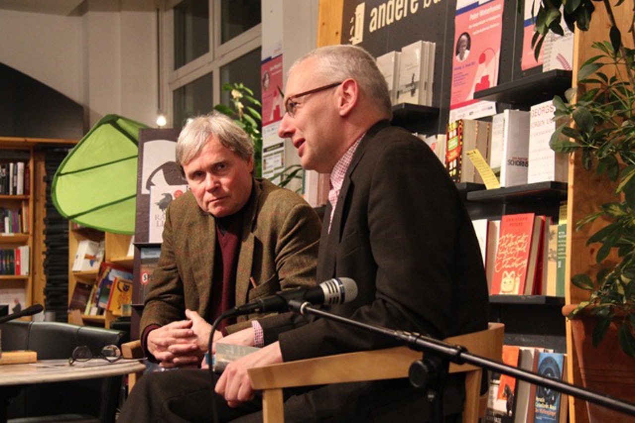 Peter Waterhouse und Lutz Hagestedt