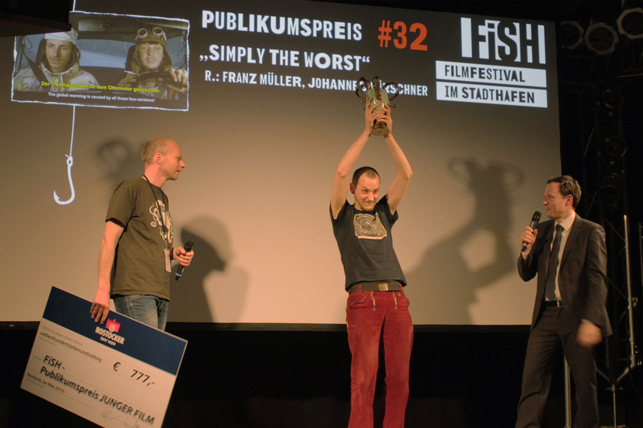 Der Publikumspreis beim FiSH 2016 gab es für das schräge DDR-Road-Movie „Simply The Worst“ (Foto: Patrick Hinz)