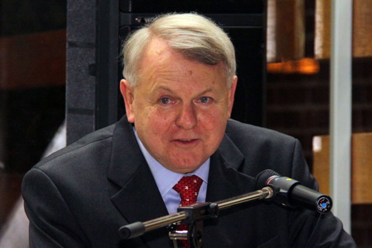 Peter Hanus, Provinzial, beim Rostocker Kunstpreis 2009