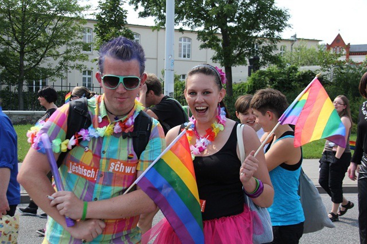 Dennis und Wiebke - CSD-Touristen aus Schleswig-Holstein