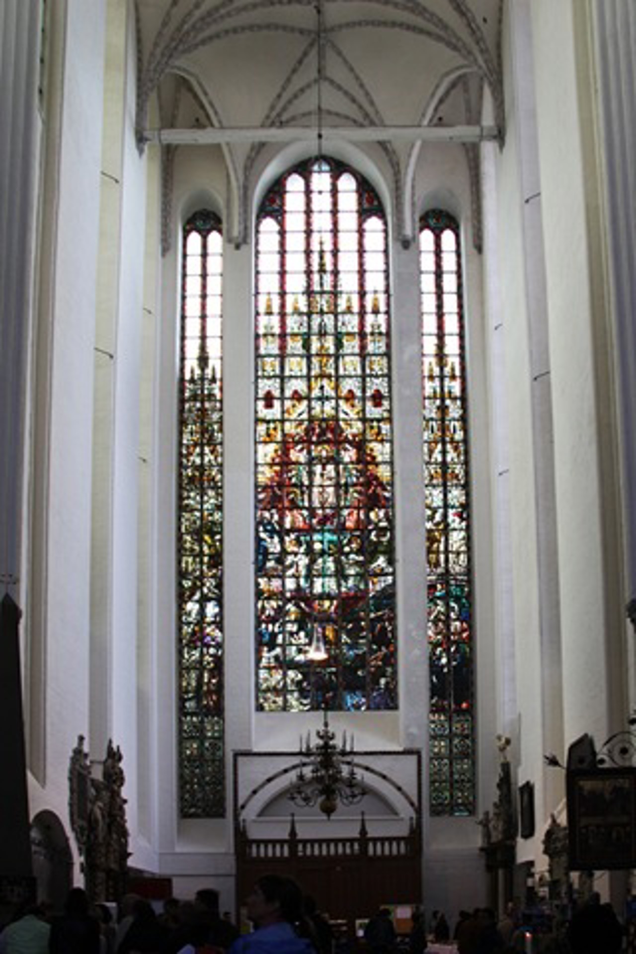 Wunderschöne Fenster in der Marienkirche