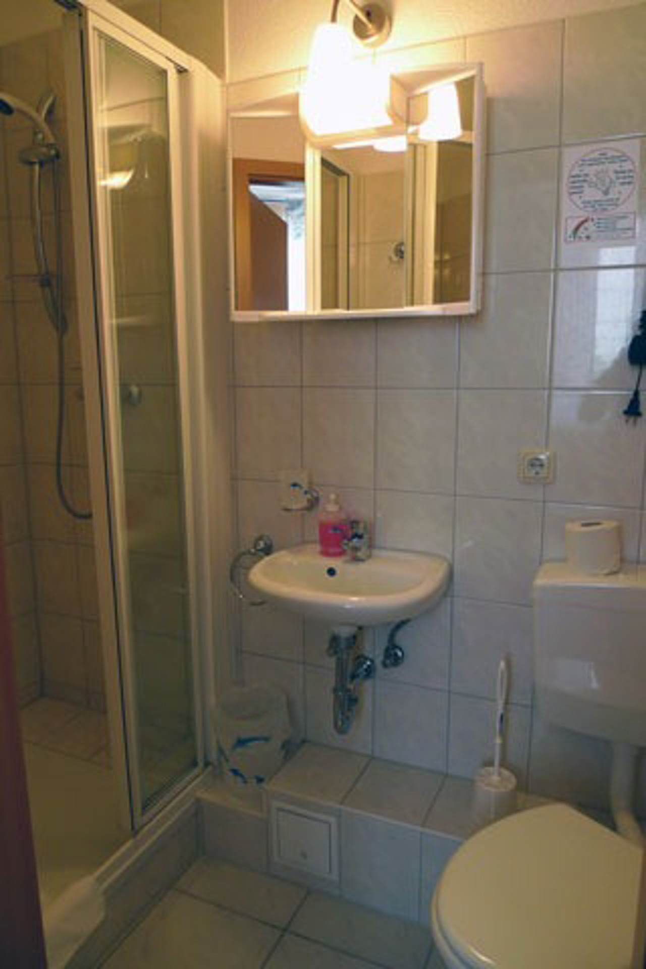 Badezimmer, Hotel am Hopfenmarkt