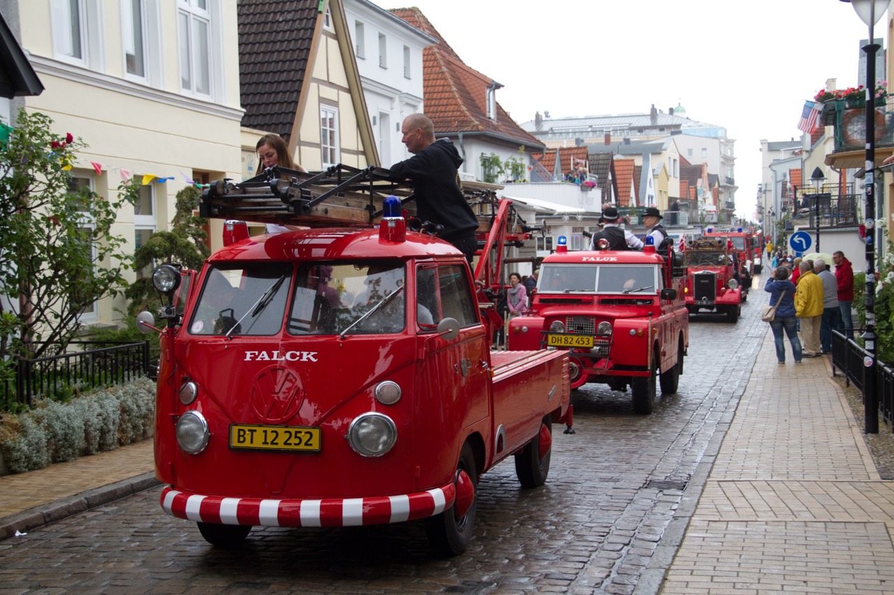 Die Oldtimer-Feuerwehren aus Dänemark