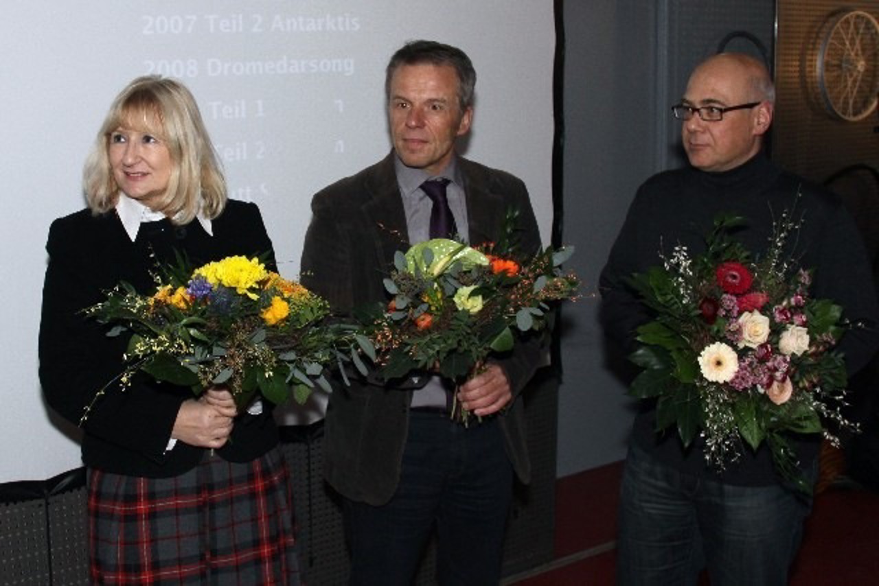 Barbara Becker, Thomas Schneider und Jörg Litschka