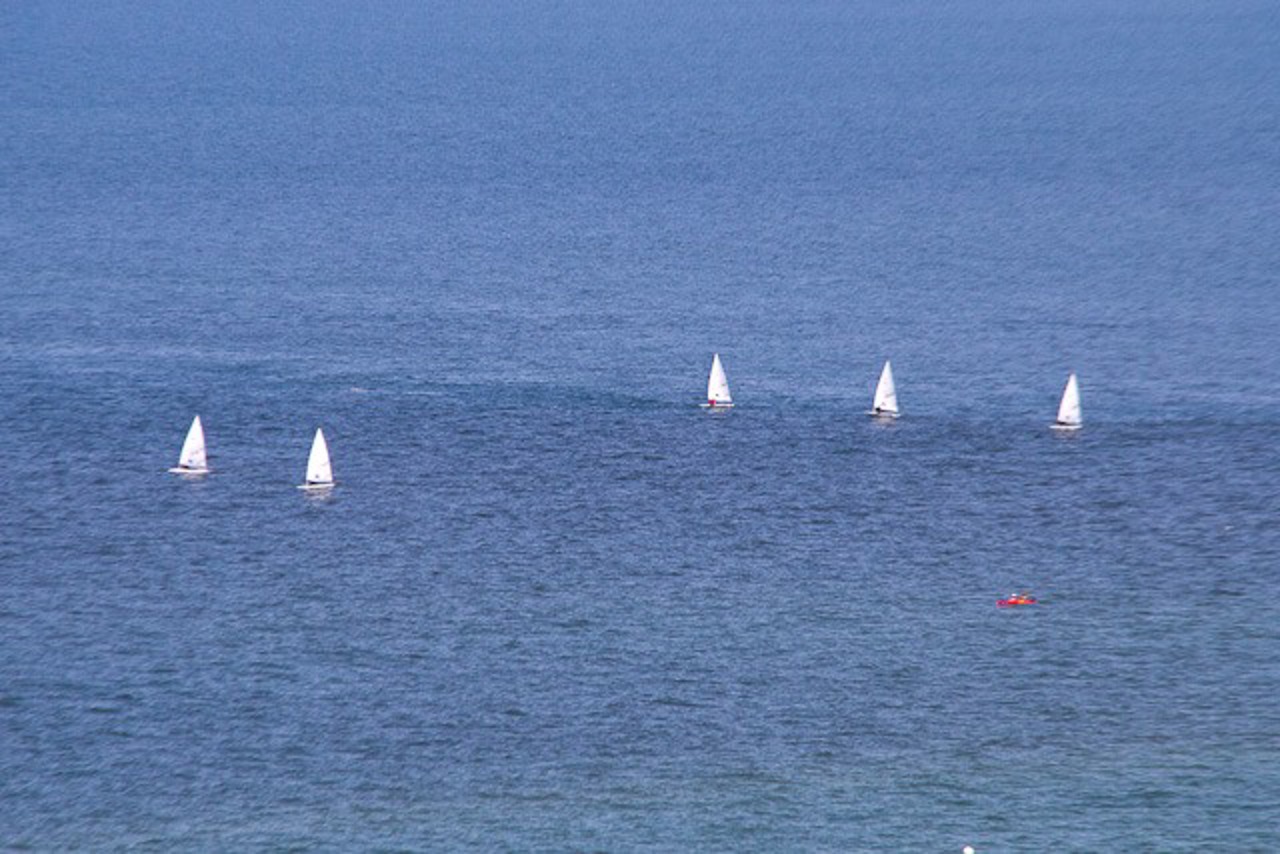 Segeln in Warnemünder