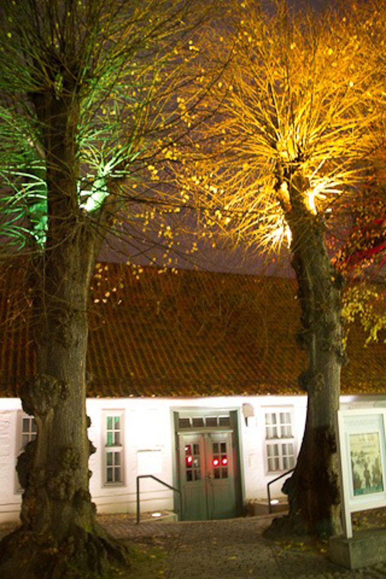 Illumination am Kloster Zum Heiligen Kreuz