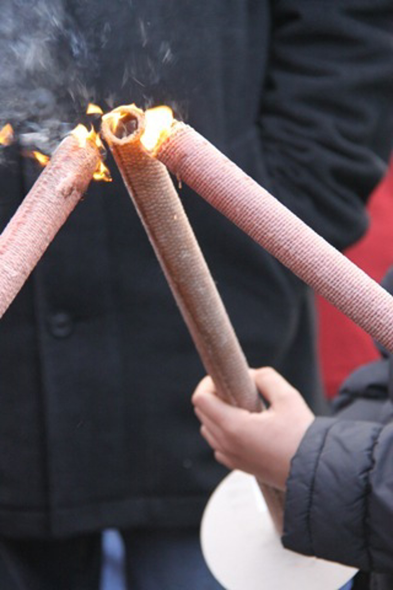 Ostern 2010 - Fackelumzug in Warnemünde