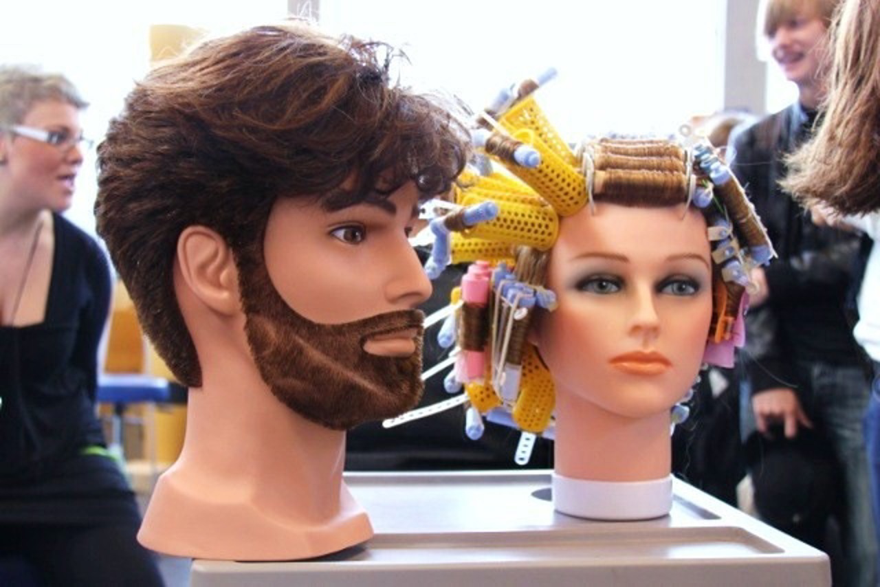 Friseurhandwerk auf der Jobfactory 2010 in Rostock