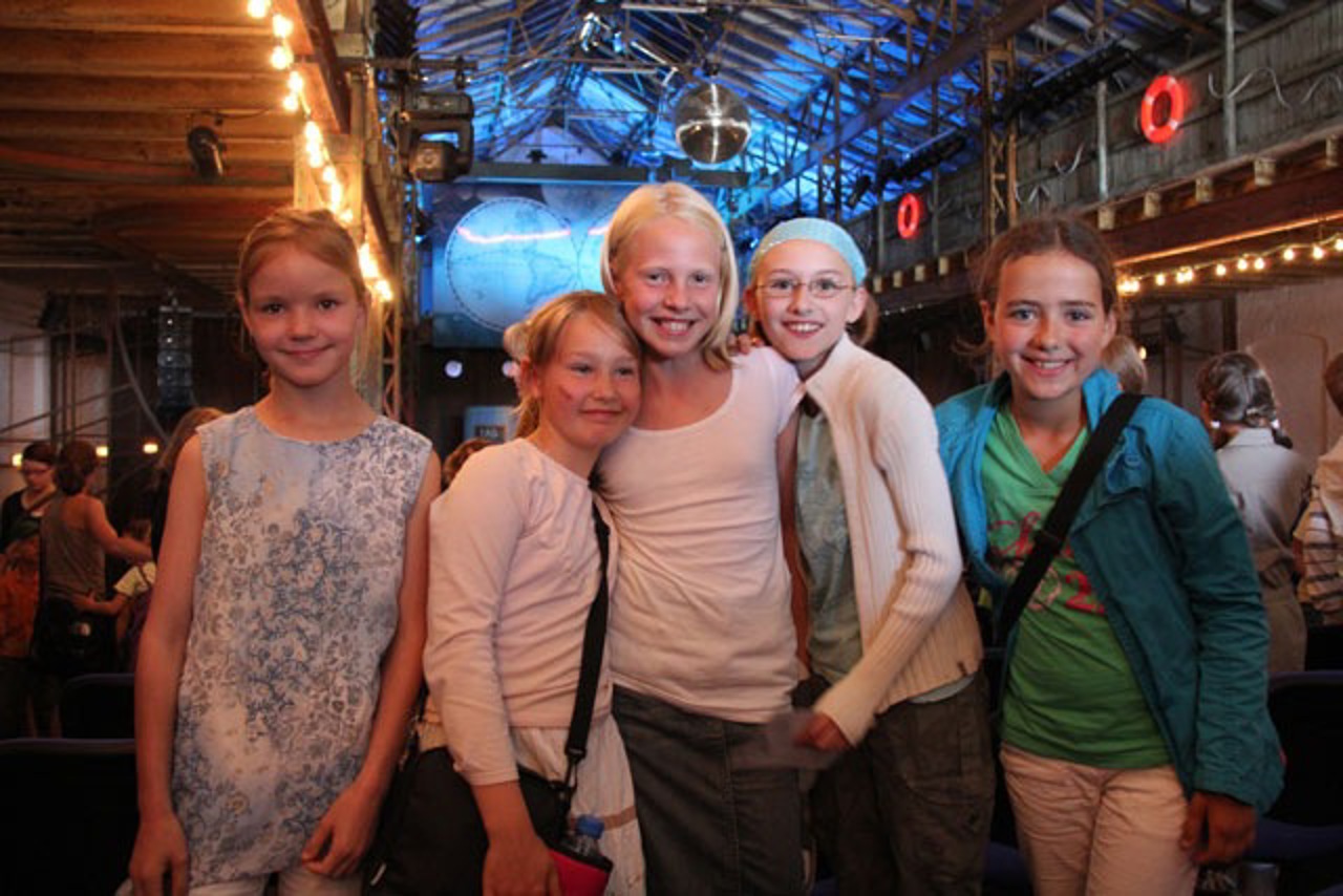 Cylina, Jil, Karen, Anni und Kiara von der Christophorusschule Rostock