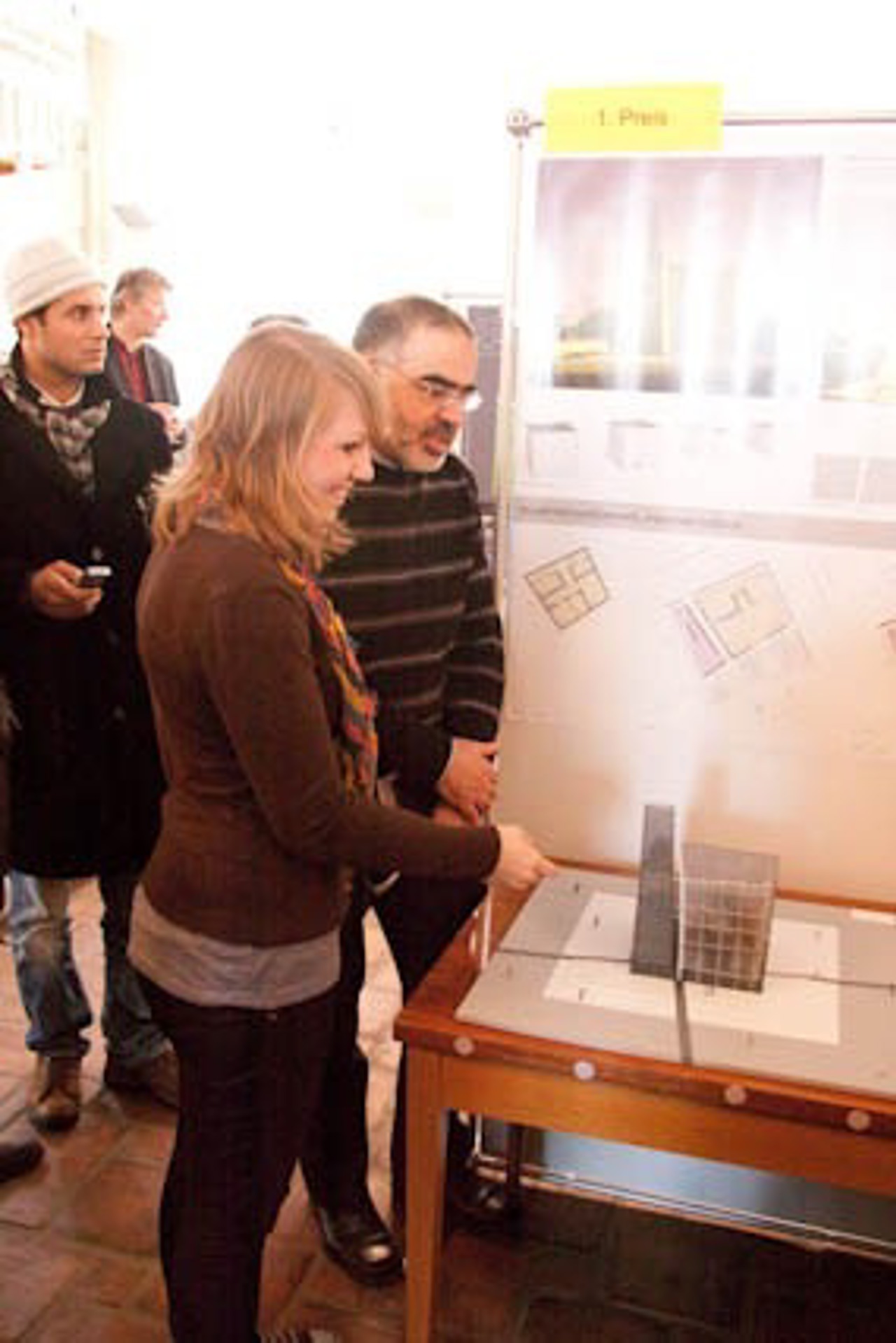 Moschee Rostock Siegerin Cathleen Hofbauer und Ahmed Fakhouri