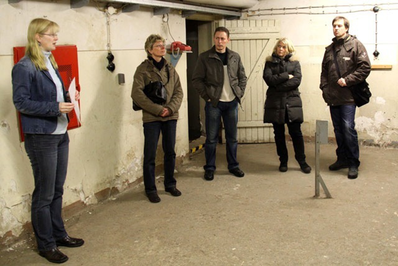 Führung in der Untersuchungshaftanstalt der Stasi in Rostock