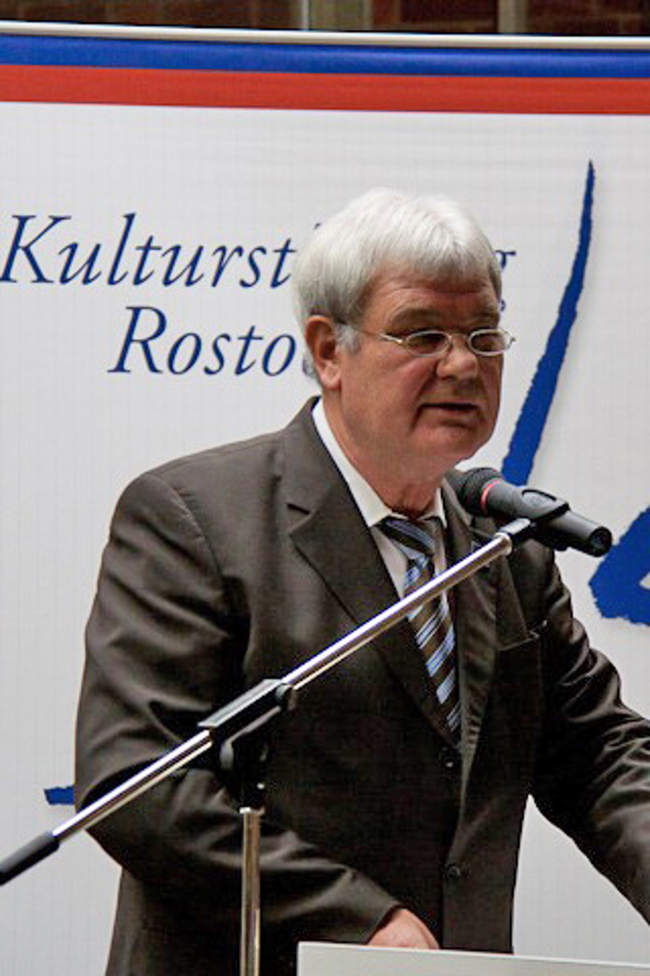 Prof. Dr. Wolgang Methling, Vorsitzender der Kulturstiftung Rostock
