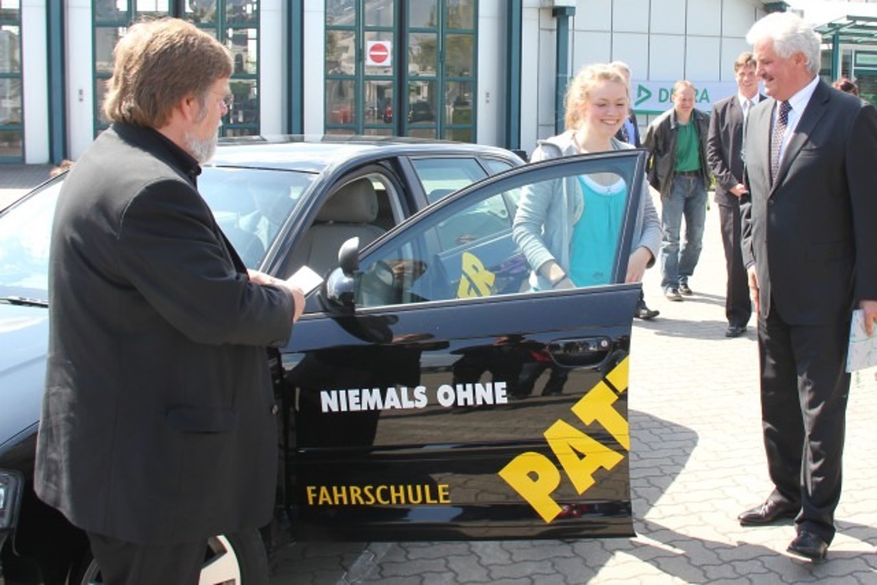 Einmillionste Führerscheinprüfung in MV bestanden