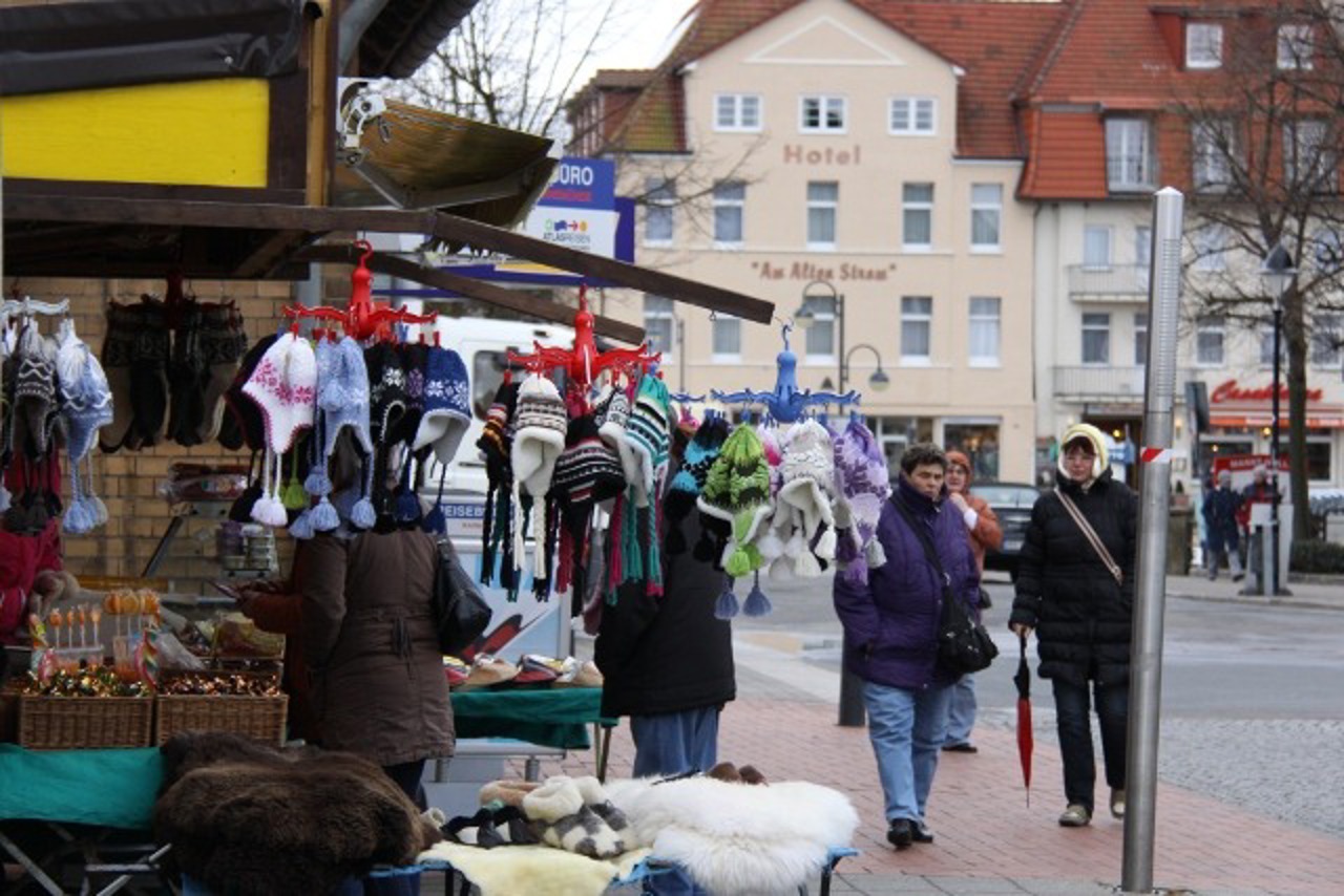 Winterliche Ostern in Warnemünde