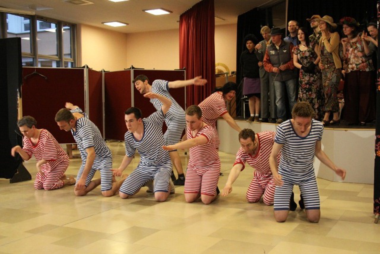 Unterwasserchoreographie