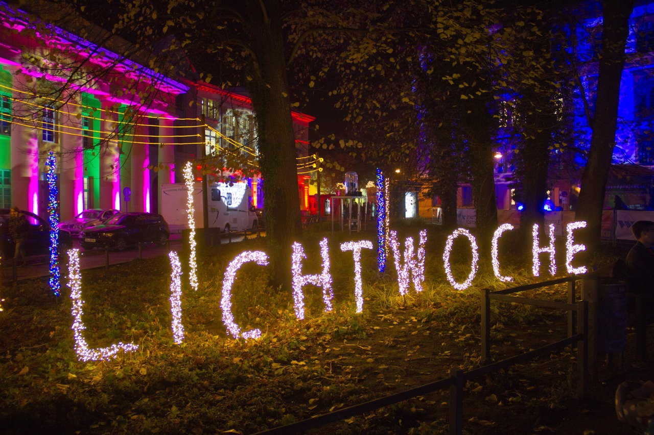 Eröffnung der Rostocker Lichtwoche 2018