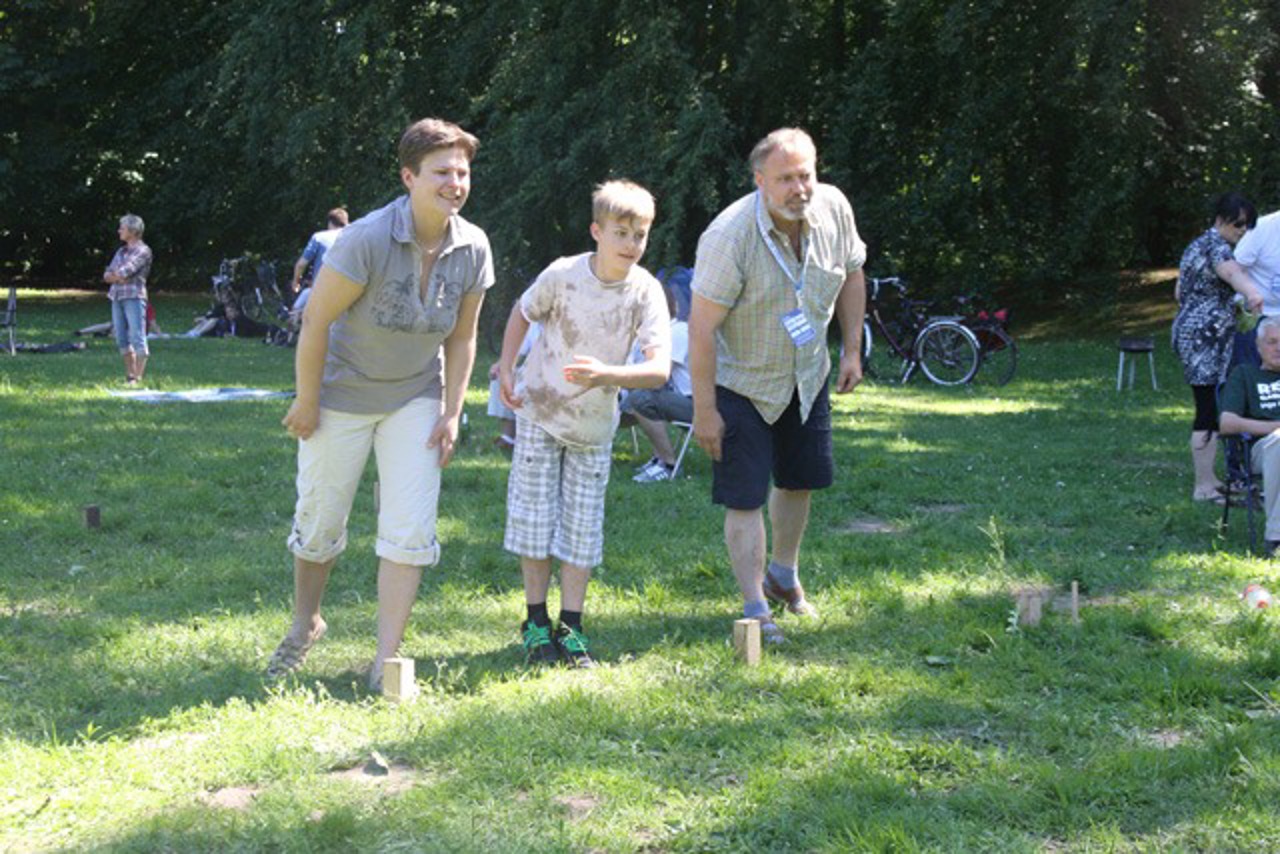 Daniela, Tom und Jörg Wenzel