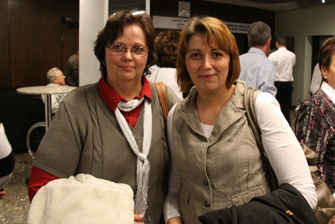 Angelika Mamerow und Stephanie Steek aus Teterow