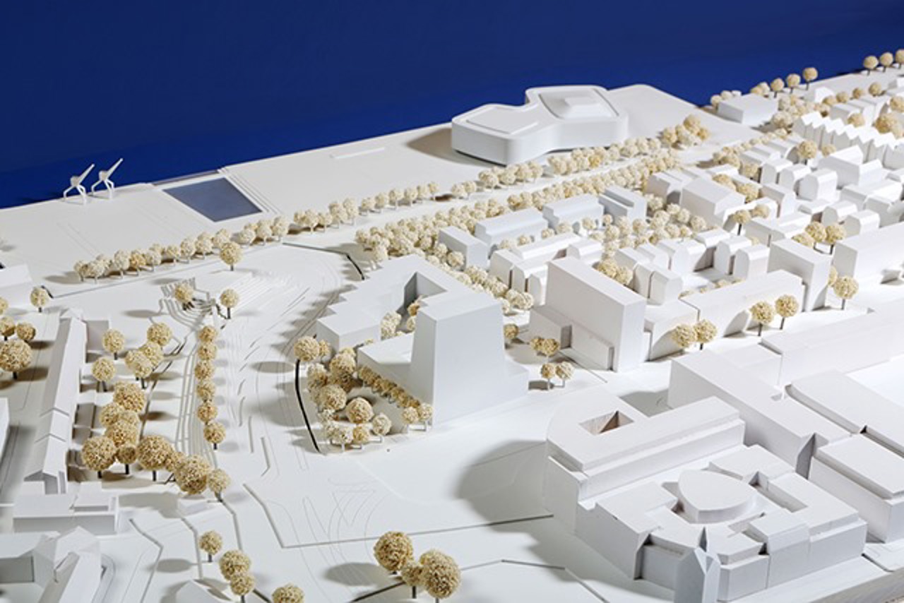 Theaterneubau im Stadthafen - 3. Preis – Iwa leyk wollenberg architekten /100Landschaftsarchitektur, Berlin