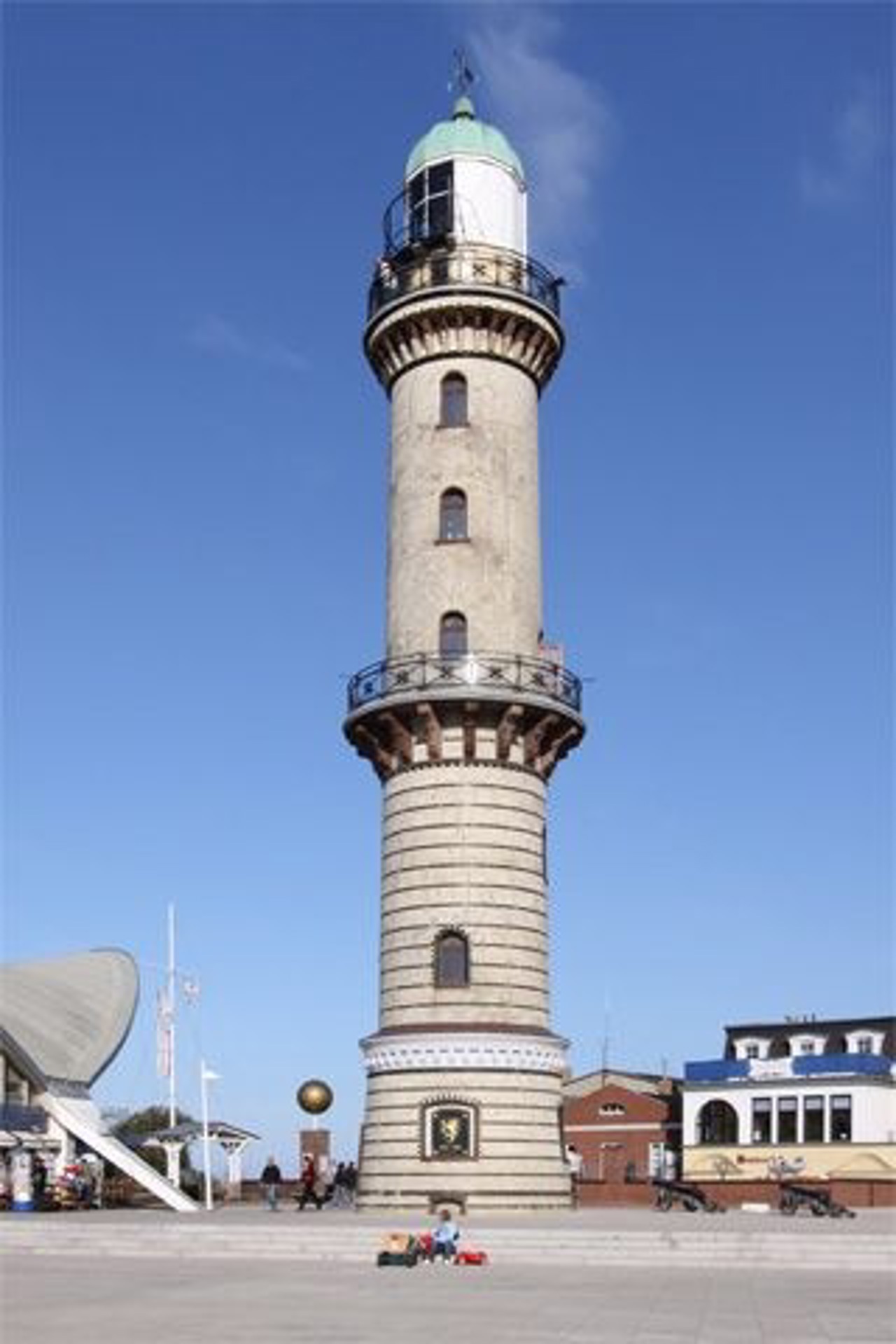 Der Leuchtturm in Warnemünde