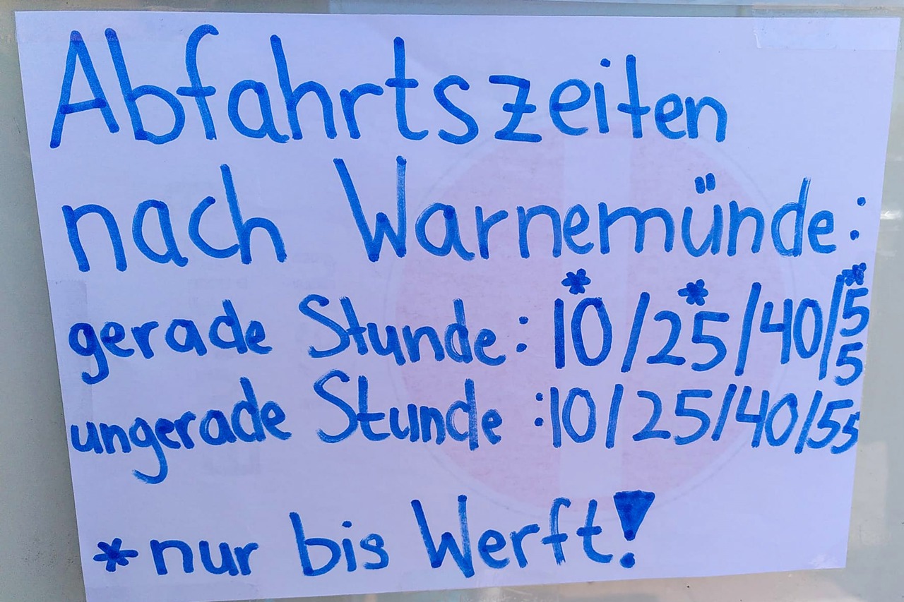 Probleme gab es am vergangenen Wochenende mit dem Schienenersatzverkehr zwischen Rostock-Hauptbahnhof und Warnemünde