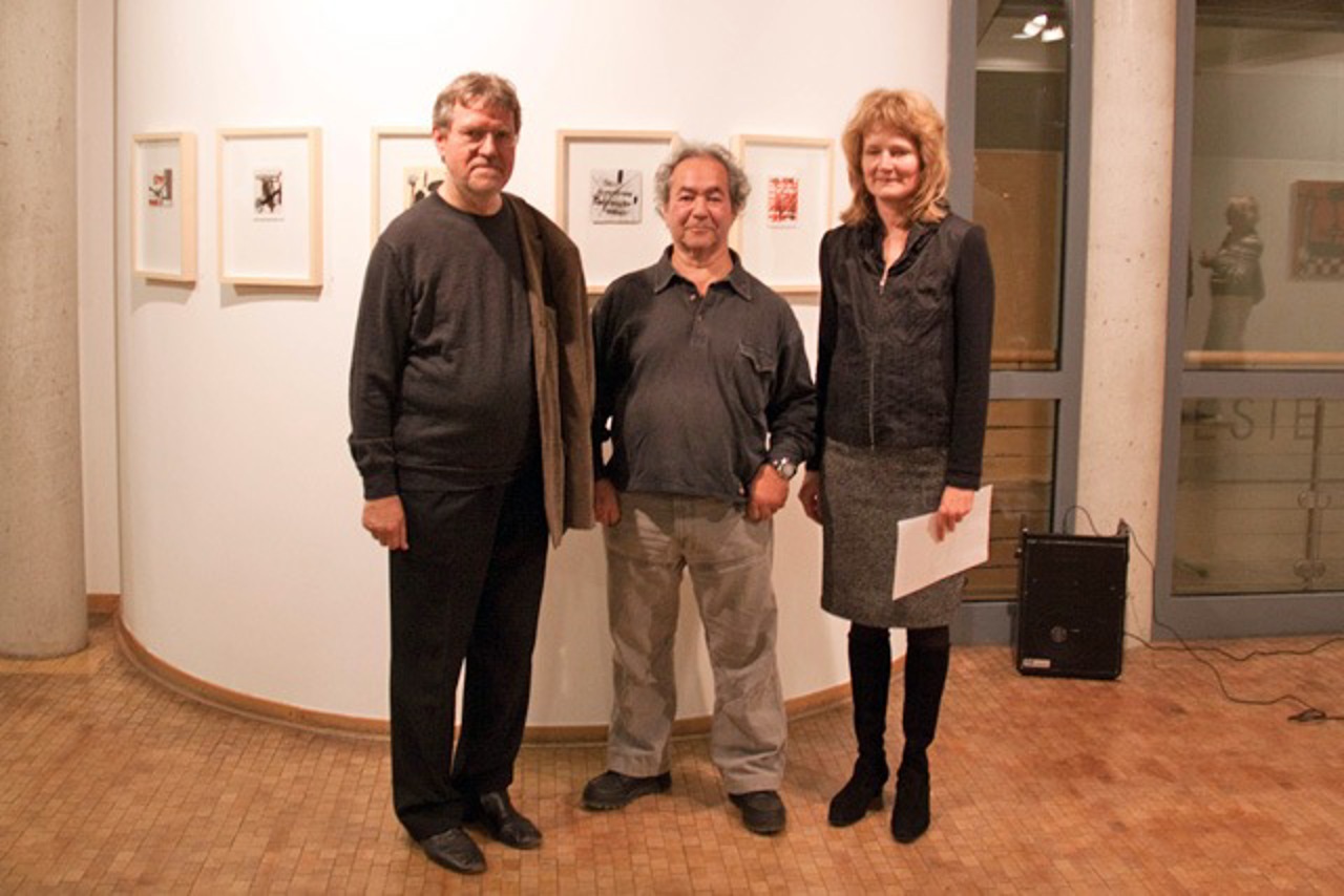 Wolfgang Friedrich, Fred Pollack und Dr. Katrin Arrieta