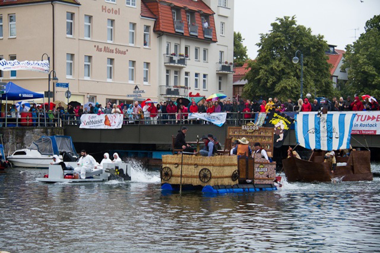 Alter Strom in Warnemünde