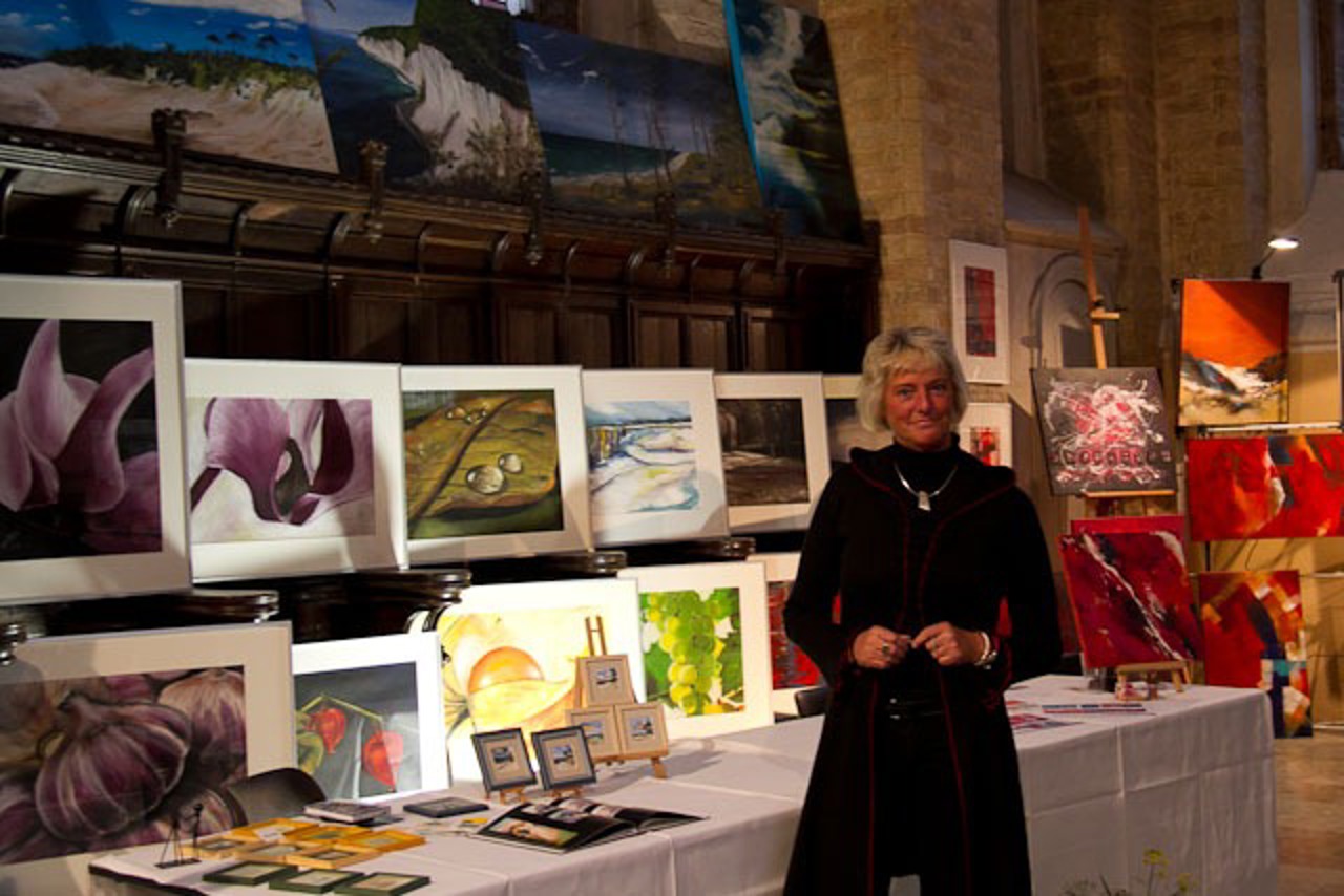 Kunstmakrt in der Nikolaikirche