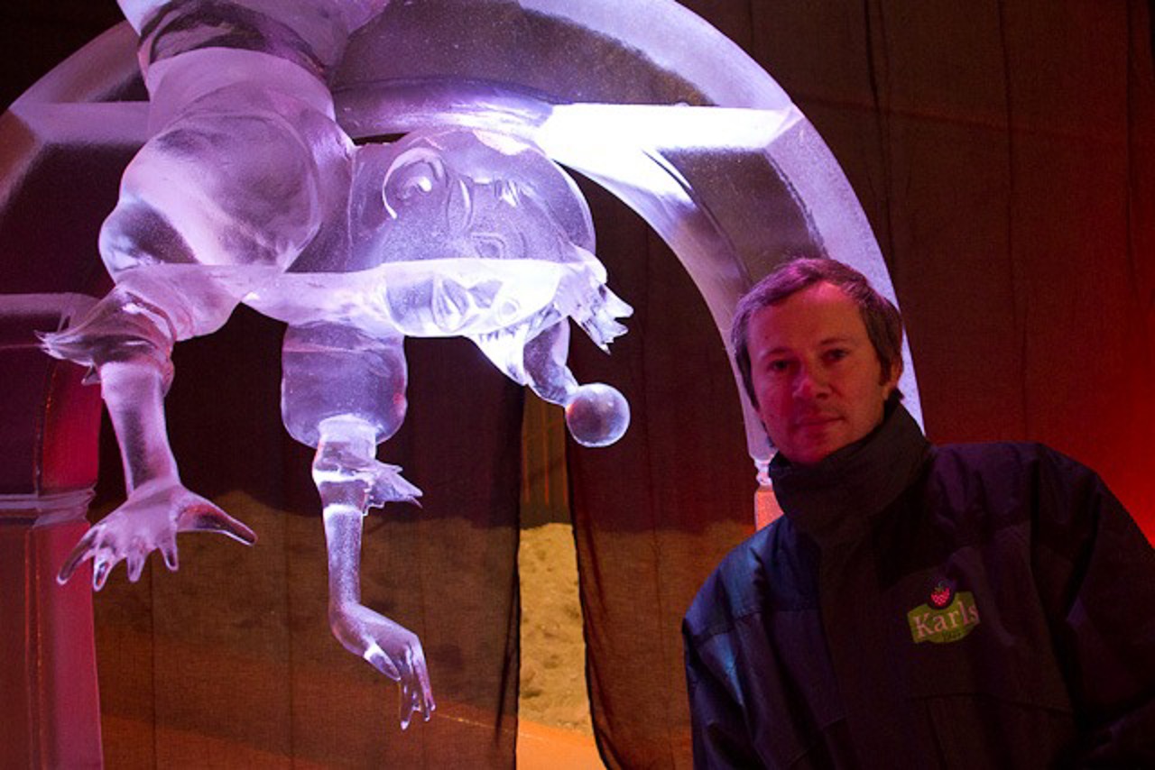 Andrius Petkus in Karls Eiszeit