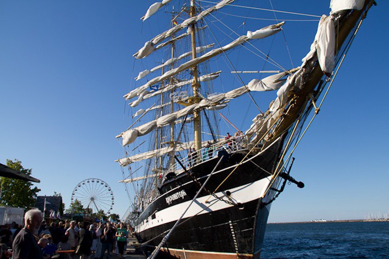 Kruzenshtern in Warnemünde