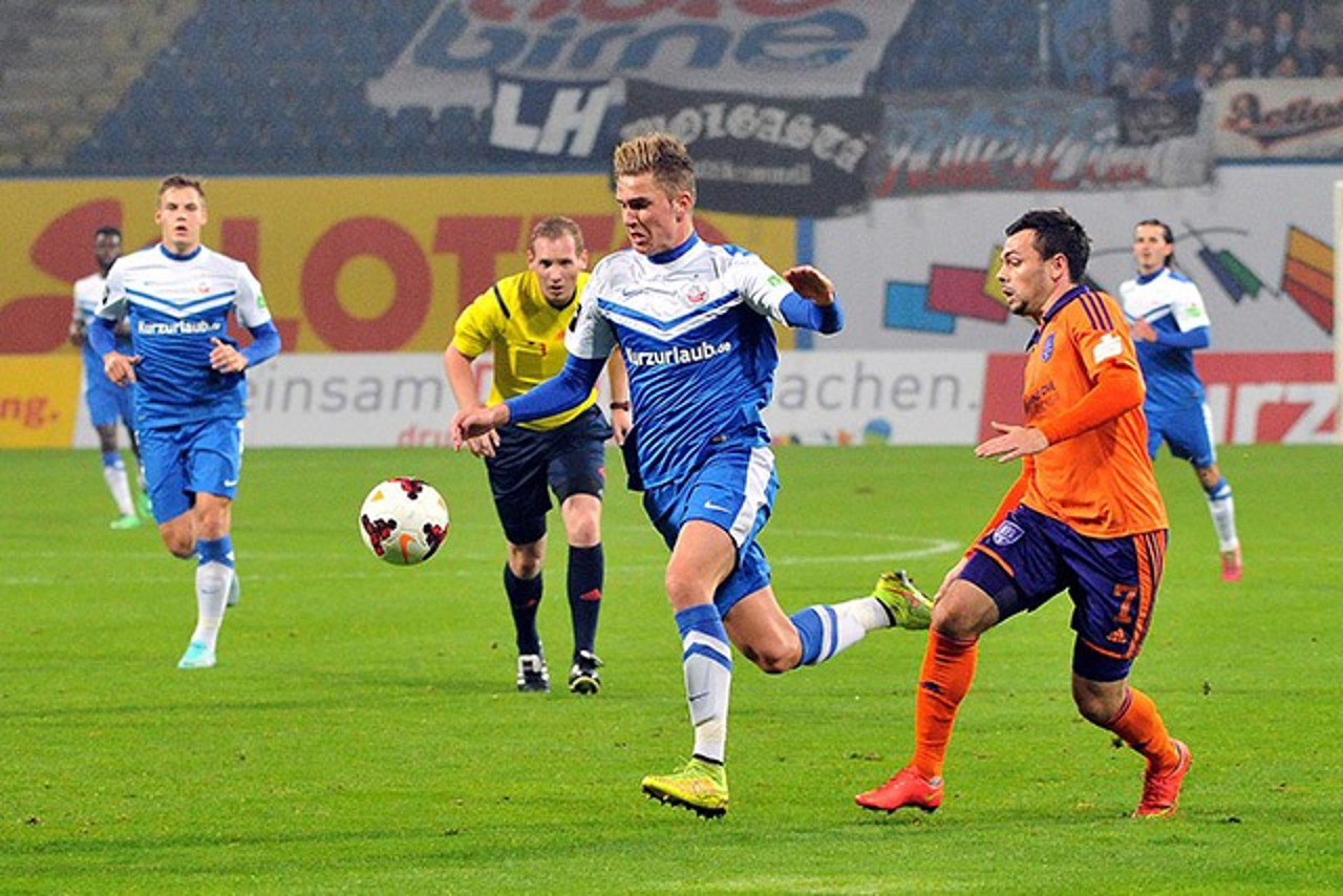 Hansa Rostock und der VfL Osnabrück trennen sich 2:2