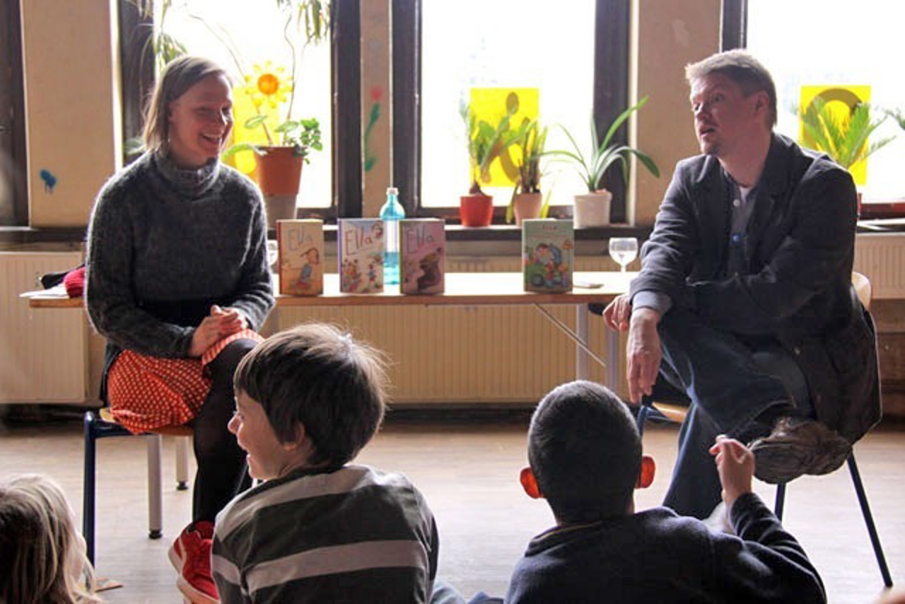 Elina Kritzokat und Timo Parvela