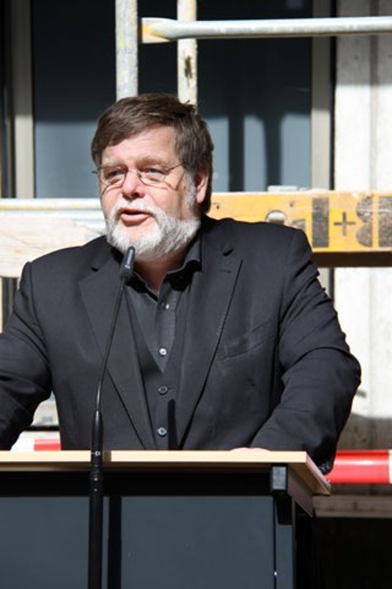 Bauminister Volker Schlotmann